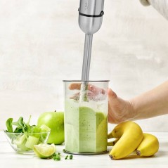 ProfiCook PC-SM 1094 Hand Blender - Stainless Steel/Black | Powerful, Versatile & Stylish Kitchen Essential